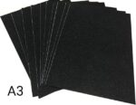 Craft Villa A/3 Glitter Foam Sheet Non Gumming – Black - Image 4