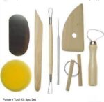 Wooden Pottery Tool Kit-8 Pc Set - Image 2