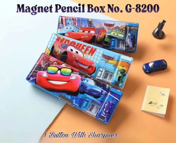 Magnet Pencil Box No.G-8200 (Pixar Car)
