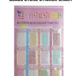 Beads Moti Chart-Single Colour (12 Pcs Chart)