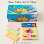 Jinxin Sticky Note 3 Colour (50 Sheet Pack) (E3-40-3)