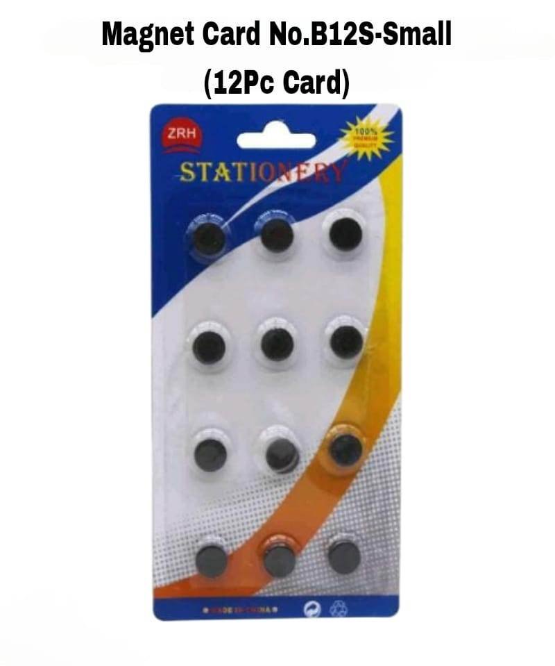 fe5b4578-bc21-49de-b1ed-ff951a12f3da.jpg Magnet Card No.B12-S - Shapes (12 Pc Card) - Image 1