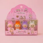 Labubu Eraser No.8605 (4 P Pack) - Image 3