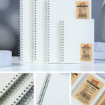 Depai Spiral Diary No.A5-002 (Grid Lines)