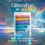 Metallic Glitter Highlighter No.TK-012-6 [6 Pc] - Image 3