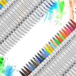 Dual Tip Brush Pen Marker No.001-24 (24 Pcs Col) - Image 8