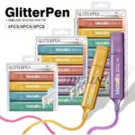 Metallic Glitter Pen No.TK-012 (4 Pcs) - Image 2