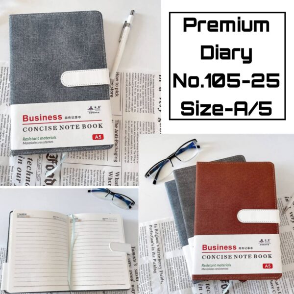 Premium Diary No.105-25 A/5