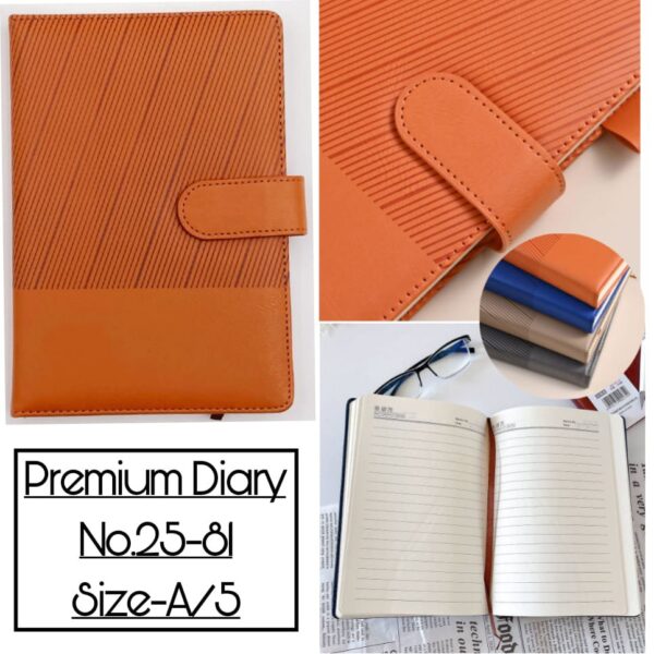 Premium Diary No.25-81 A/5