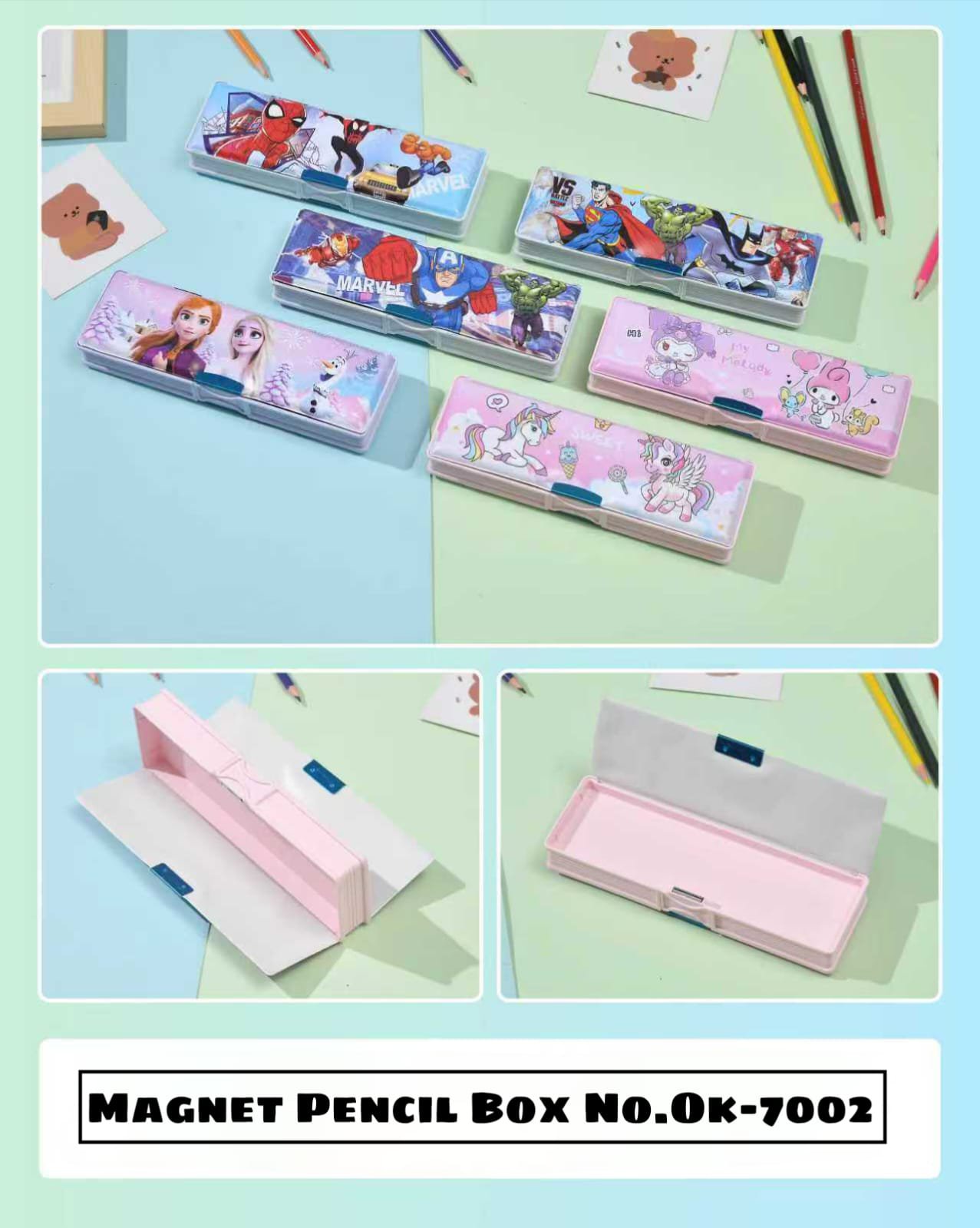 2026/02/1000030069.jpg Magnet Pencil Box No.OK-7002 - Image 1