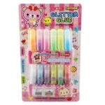 Glitter Glue Tube Set No.2094 (12 Colour) - Image 7