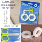 Correction Tape & Scissor Set No.1971