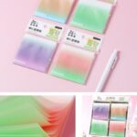 PVC Fancy Note 3x3 Transparent No.C10 [Gradient Colored]