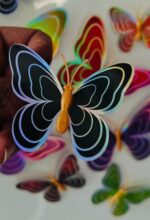 3D Butterfly Sticker No.ZBF-1012 - Image 2
