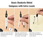 Math Compass Set No.6860 (Geometry Set) - Image 3