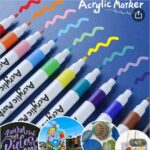 Acrylic Marker Pen No.8812-12 (12 Pcs) - Image 6