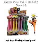 Dhakka Push Pencil No.6666 (Naruto)