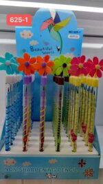 Dhakka Push Pencil No.625-1 (Flower-Fan) - Image 2