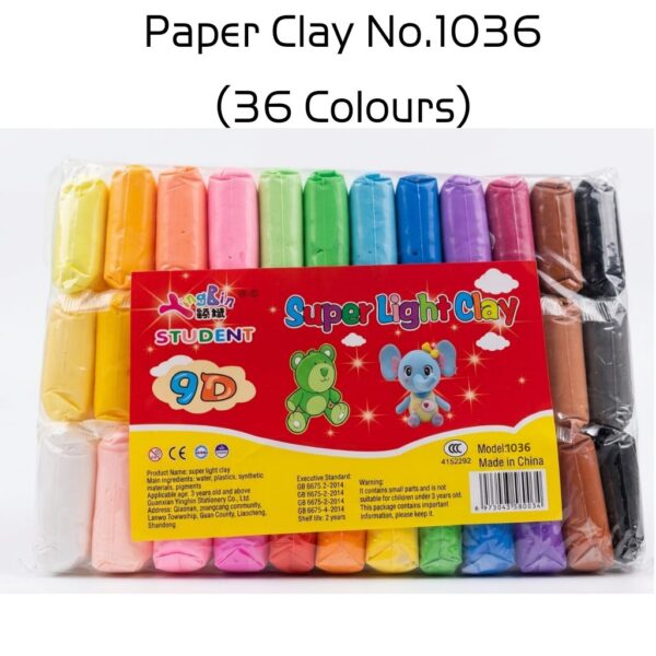 Paper Clay No.1036 (36 Colours)