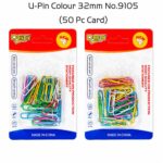 U-Pin Colour 32mm No.9105 (50 Pc)