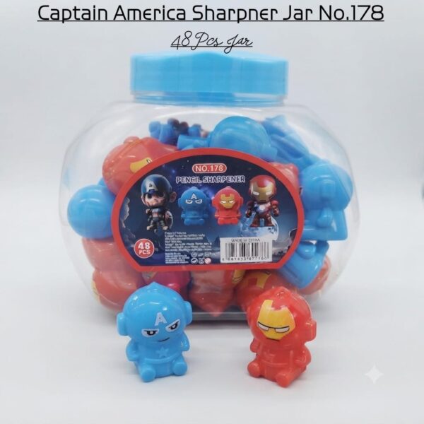 Captain America Sharpner Jar No.178