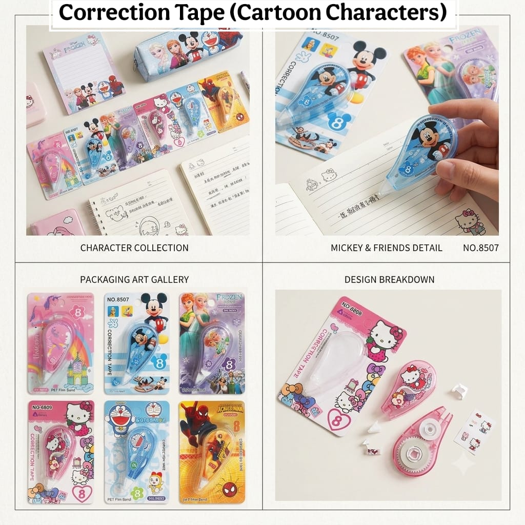 4d6144f7-cac3-4e69-8bf9-da38fdf900c7 Correction Tape (Cartoon Character) - Image 1