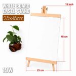 Wooden Canvas Board With Easel Stand-25x48cm
