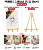 Printed Canvas With Easel Stand-20x30cm - Image 2