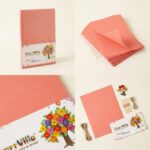 Craft Villa A/4 Eva Foam Sheet Plain –Peach Colour - Image 3