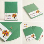 Craft Villa A/4 Eva Foam Sheet Plain –Green Colour - Image 3