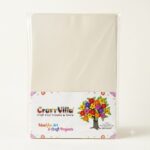 Craft Villa A/4 Eva Foam Sheet Plain –Ivory Colour - Image 3