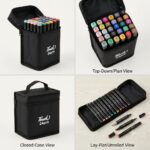 Touch Cool Marker Black-24 Colour - Image 3