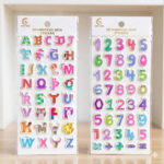 3D Alphabet & Number Foam Sticker Card No.2019 - Image 2