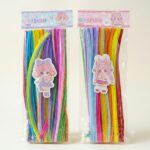 Pipe Cleaner Neon Colour No.HZ-6226 [100 Pcs] - Image 2
