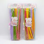 Pipe Cleaner Neon Colour No.HZ-6267 [100 Pcs] - Image 2